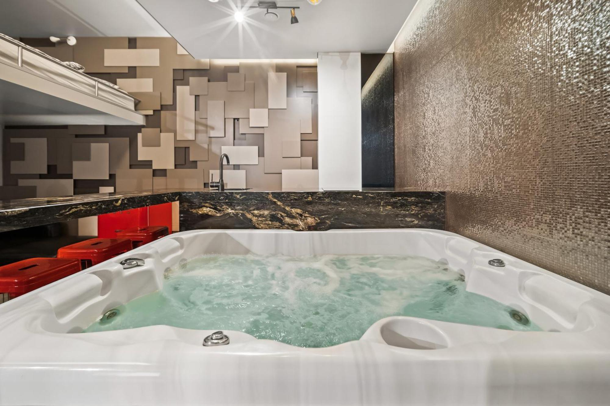 Secret Lounge - Cozy Studio With Sauna And Jacuzzi VNO Kültér fotó