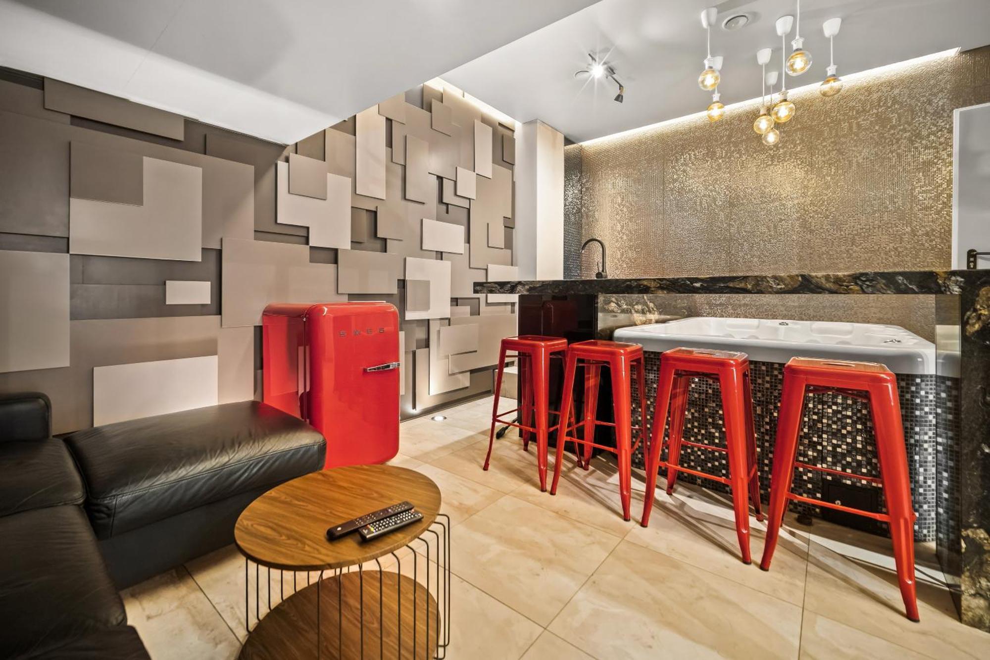 Secret Lounge - Cozy Studio With Sauna And Jacuzzi VNO Kültér fotó